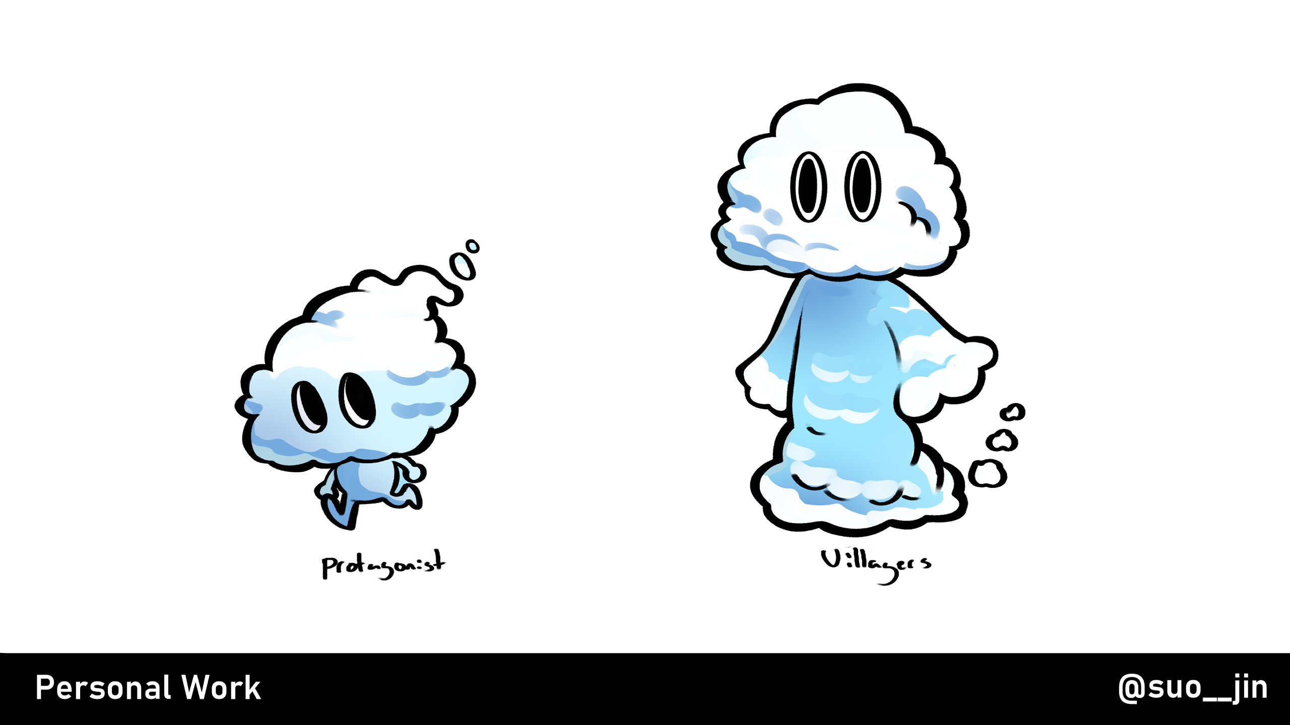 concepts for cloud characters